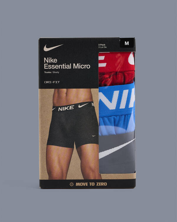 Nike Essential Micro Trunk 3 Pack for Mens