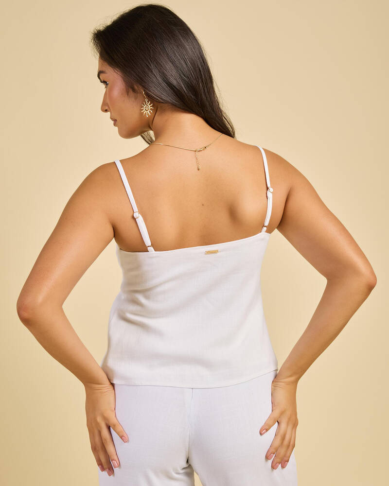 Mooloola Brighton Hawaii Tie Top for Womens