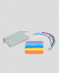 Get It Now Rainbow Sensory Activity Board for Womens image number null