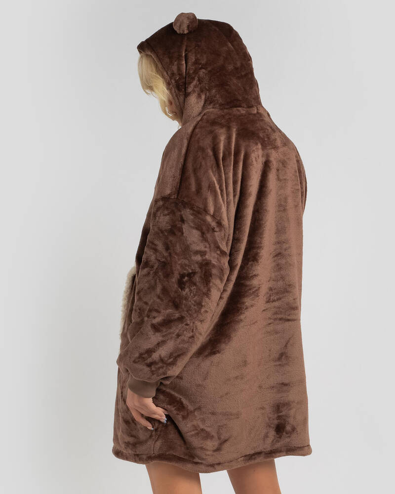 Mooloola Cuddle Up Hooded Blanket for Womens
