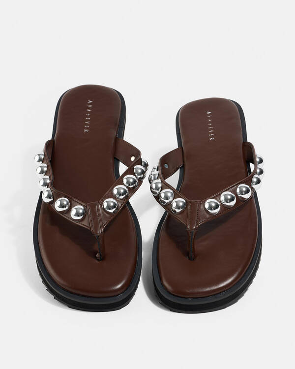 Ava And Ever Roux Thong Sandals for Womens