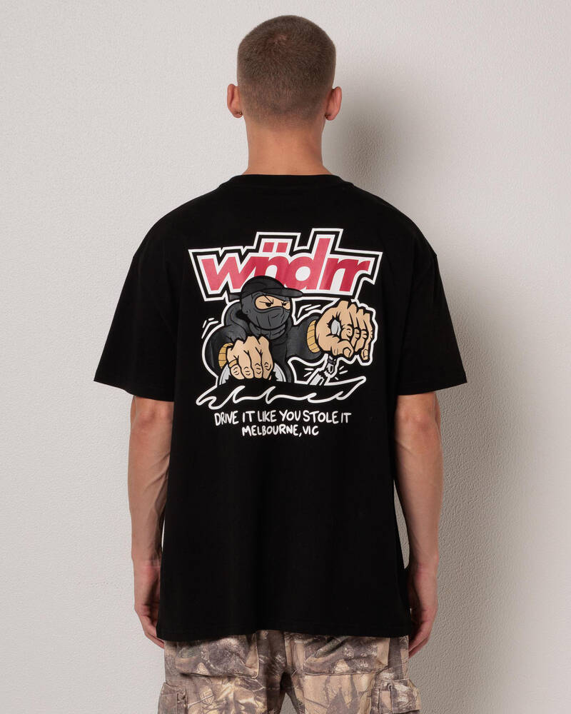 Wndrr Ripshift Box Fit T-Shirt for Mens