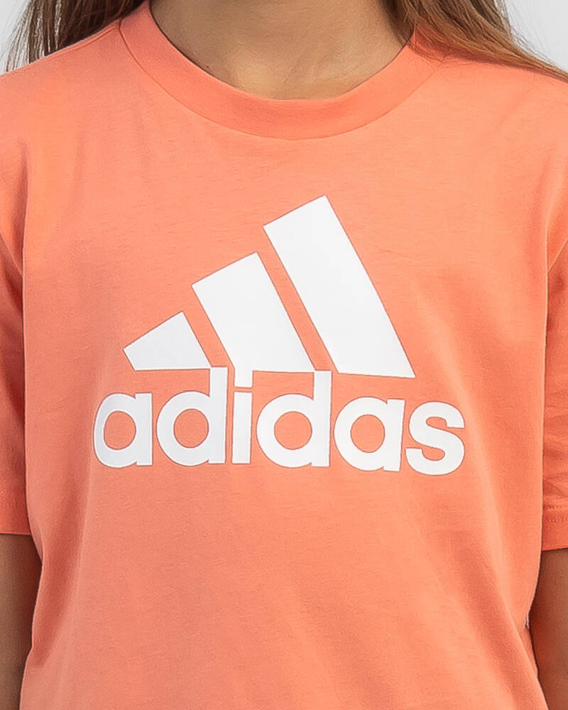 Adidas Girls' Big Logo T-Shirt for Womens