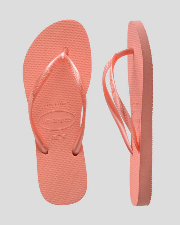 Havaianas Slim Metallic Thongs for Womens