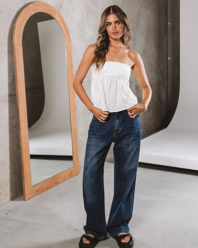 DESU Icon Straight Leg Jeans for Womens