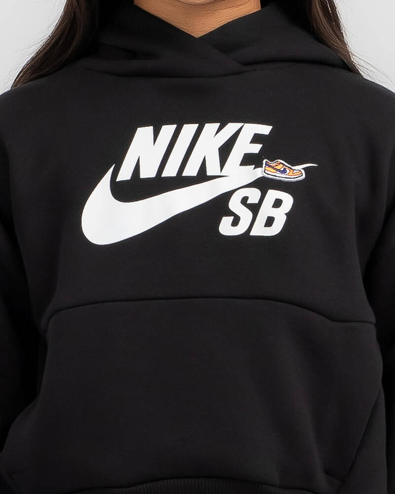 Nike Girls' Icon Fleece Hoodie SB for Womens