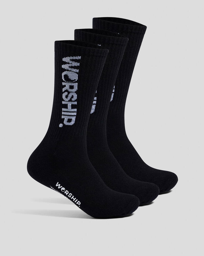 Worship Supplies Core Socks 3 Pack for Mens