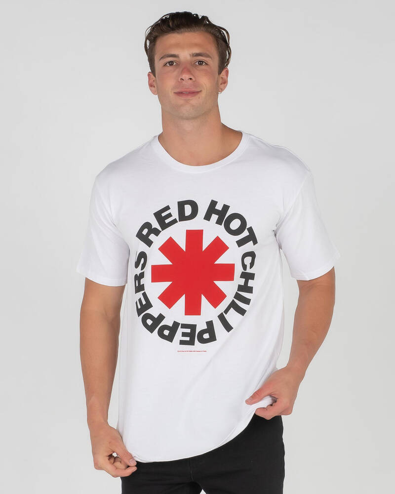 Sunnyville Red Hot Chilli Peppers T-Shirt for Mens