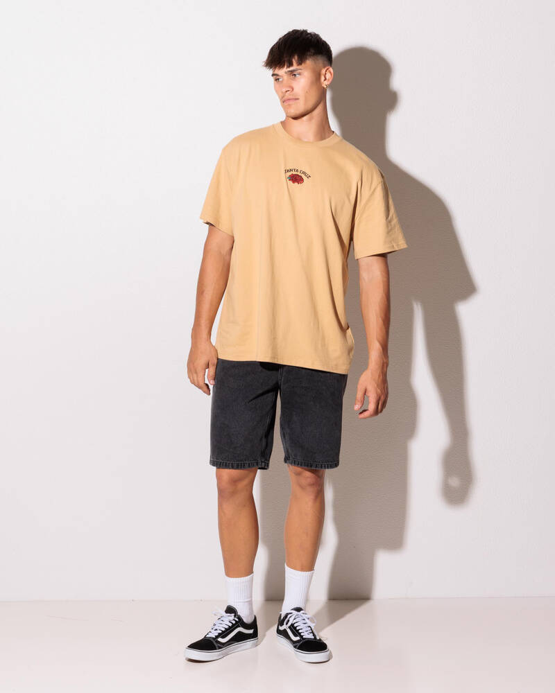 Santa Cruz Dressen Roses T-Shirt for Mens