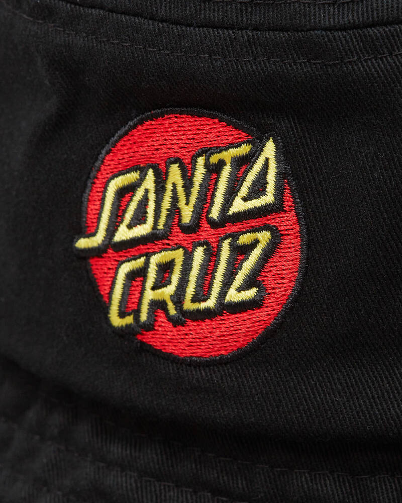Santa Cruz Dot Youth Bucket Hat for Mens