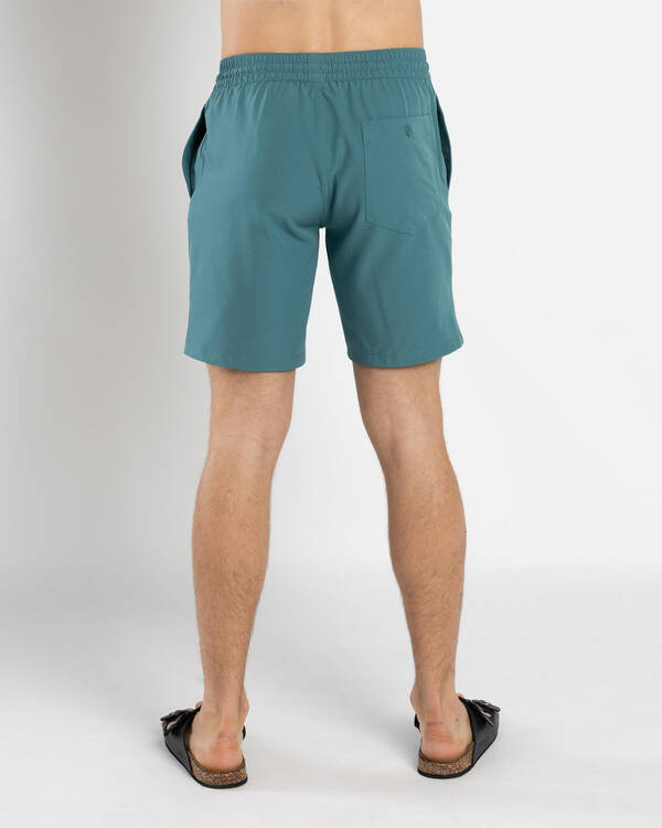 Volcom Stones Hybrid Elastic Waist Shorts for Mens