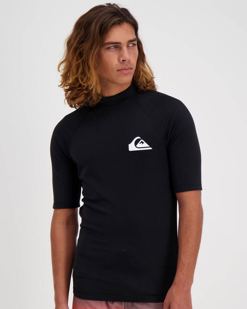 Quiksilver Heater SS Rash Vest for Mens image number null