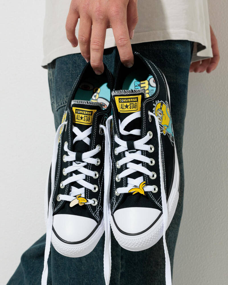 Converse Chuck Taylor All Star Minions Lo-Cut Shoes for Mens