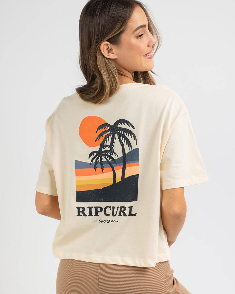 Rip Curl Tropic Sun Cropped T-Shirt for Womens