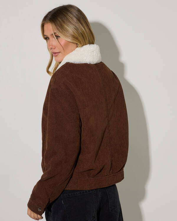 Ava And Ever Wolf Cord Jacket for Womens