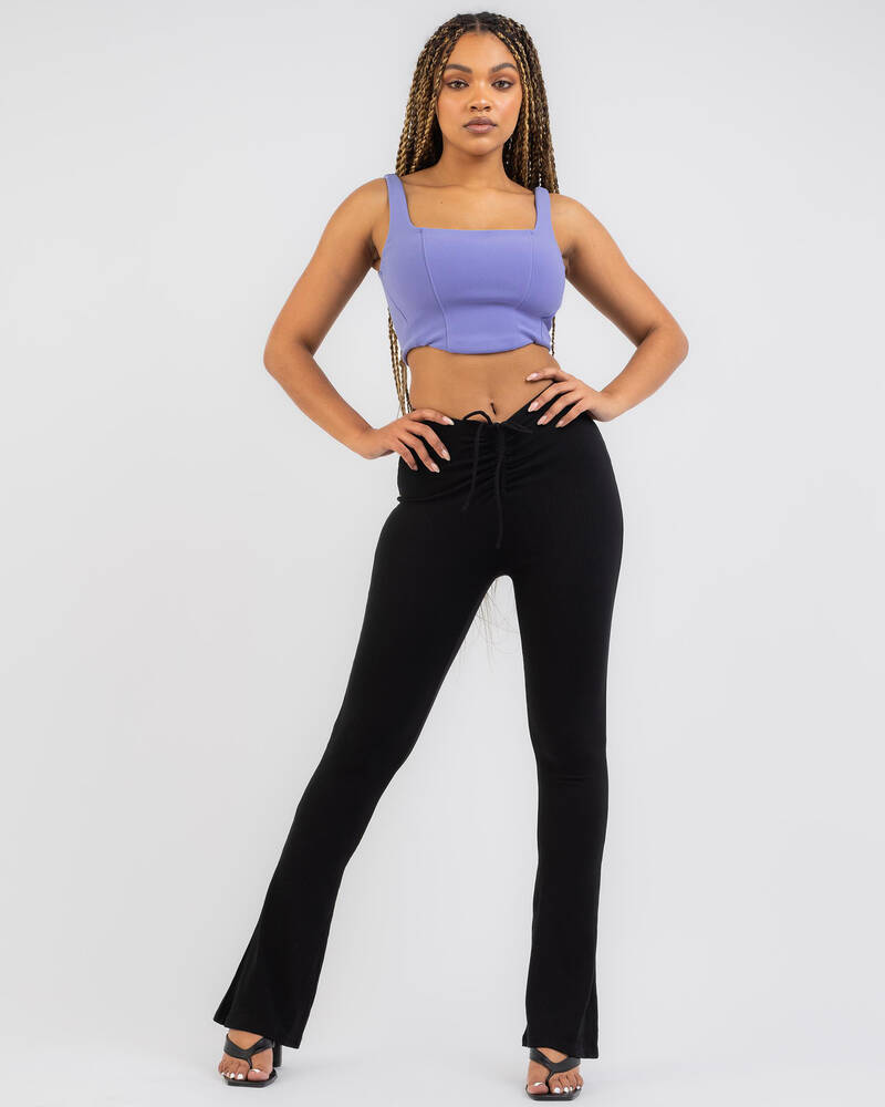 Ava And Ever Tasha Lounge Pants In Black - Fast Shipping & Easy Returns ...