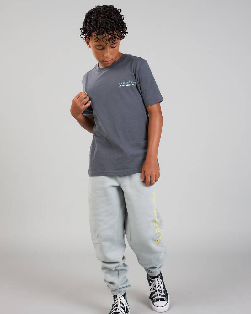 Quiksilver Boys' Stacked Line Up T-Shirts for Mens