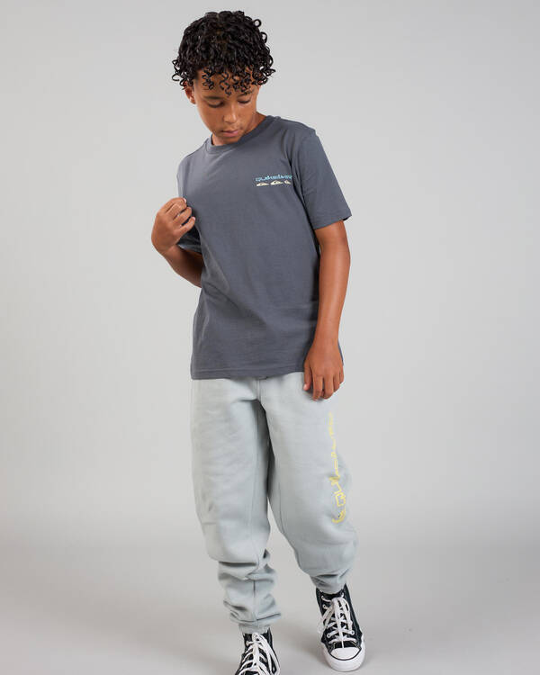 Quiksilver Boys' Stacked Line Up T-Shirts for Mens