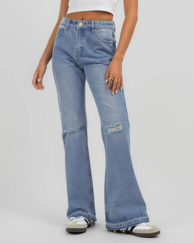 DESU Ashton Flare Jeans for Womens