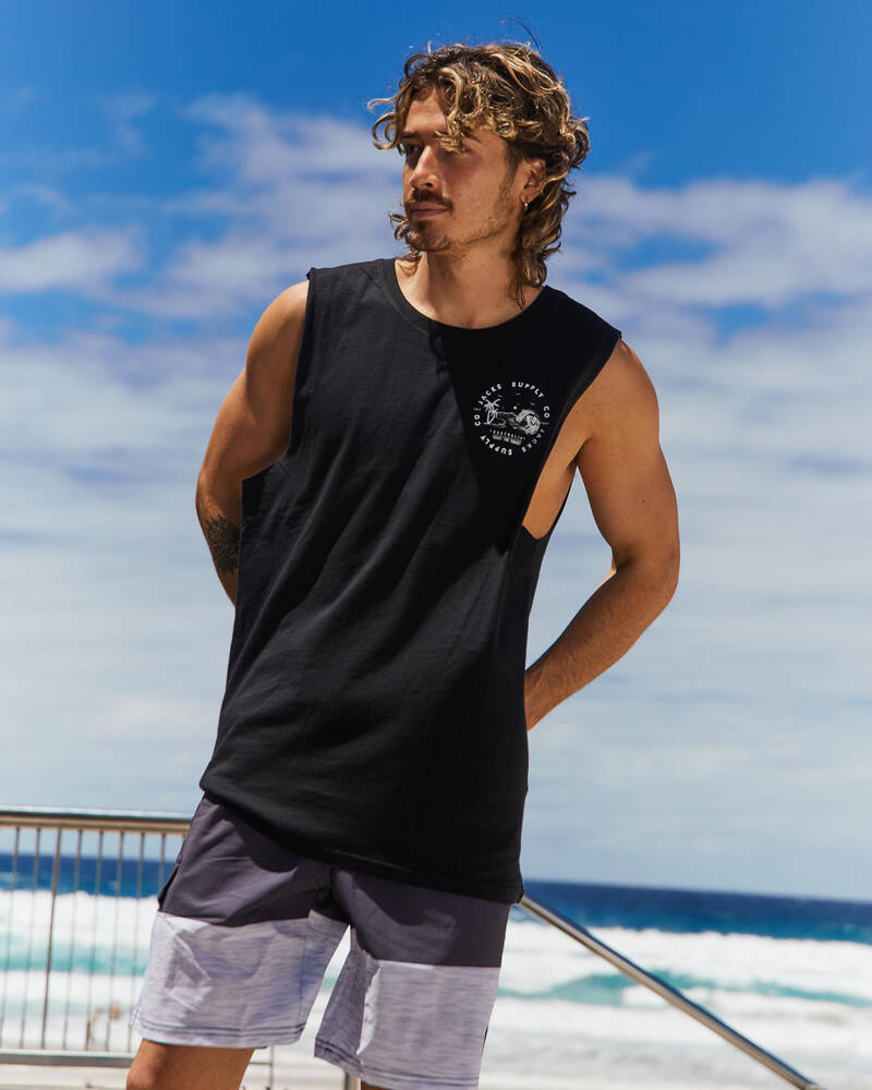 Jacks Getaway Muscle Tank for Mens