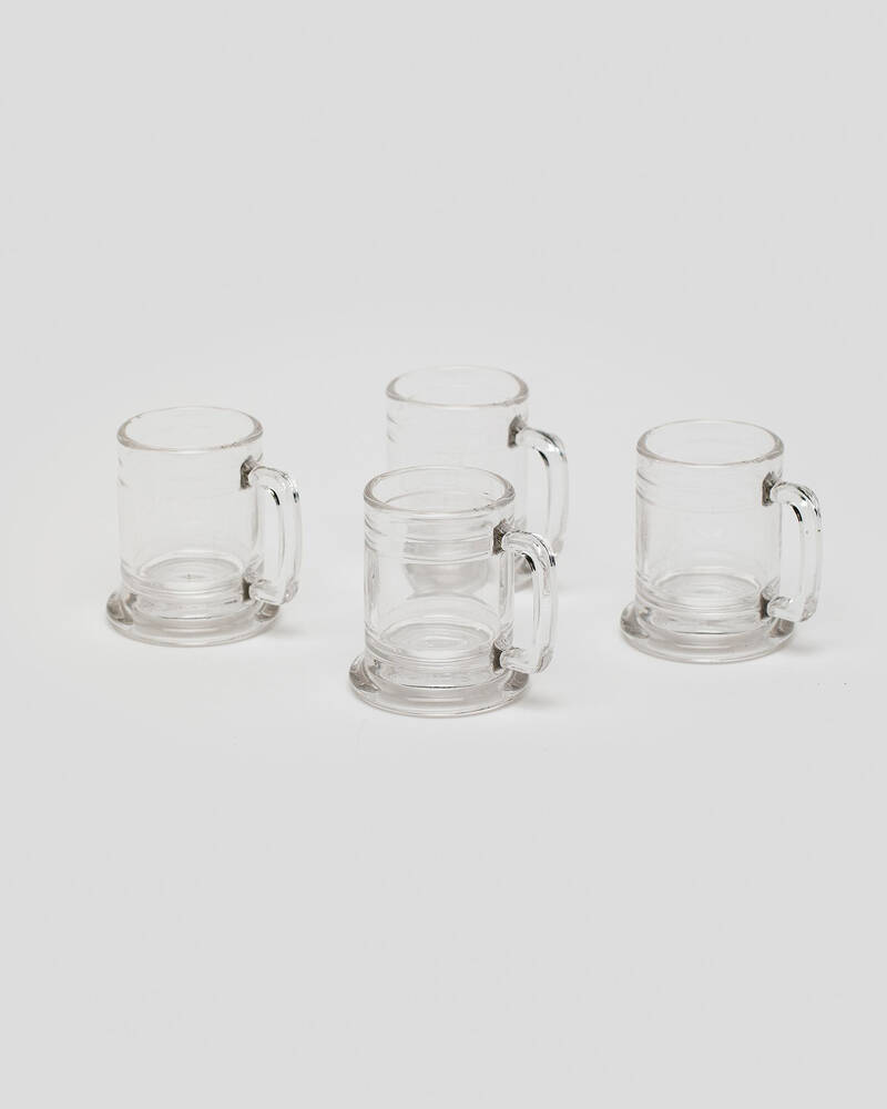 Get It Now Set of 4 Mini Shot Glasses for Unisex