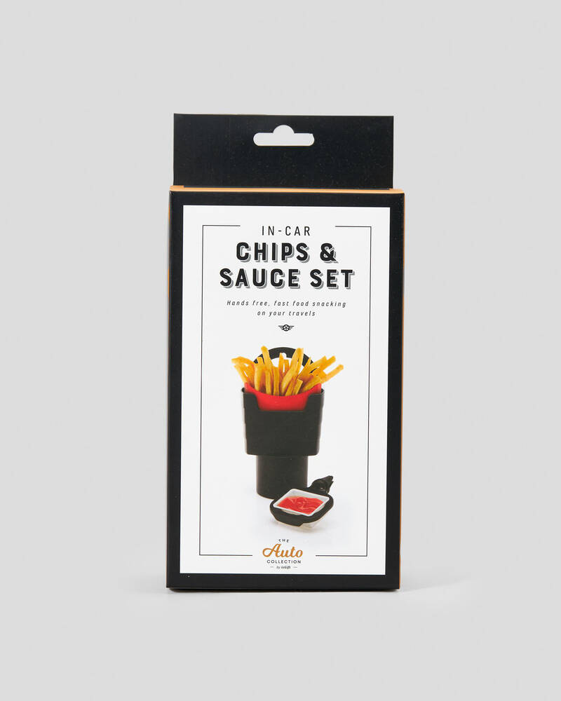 Get It Now In Car Chips & Sauce Set for Unisex