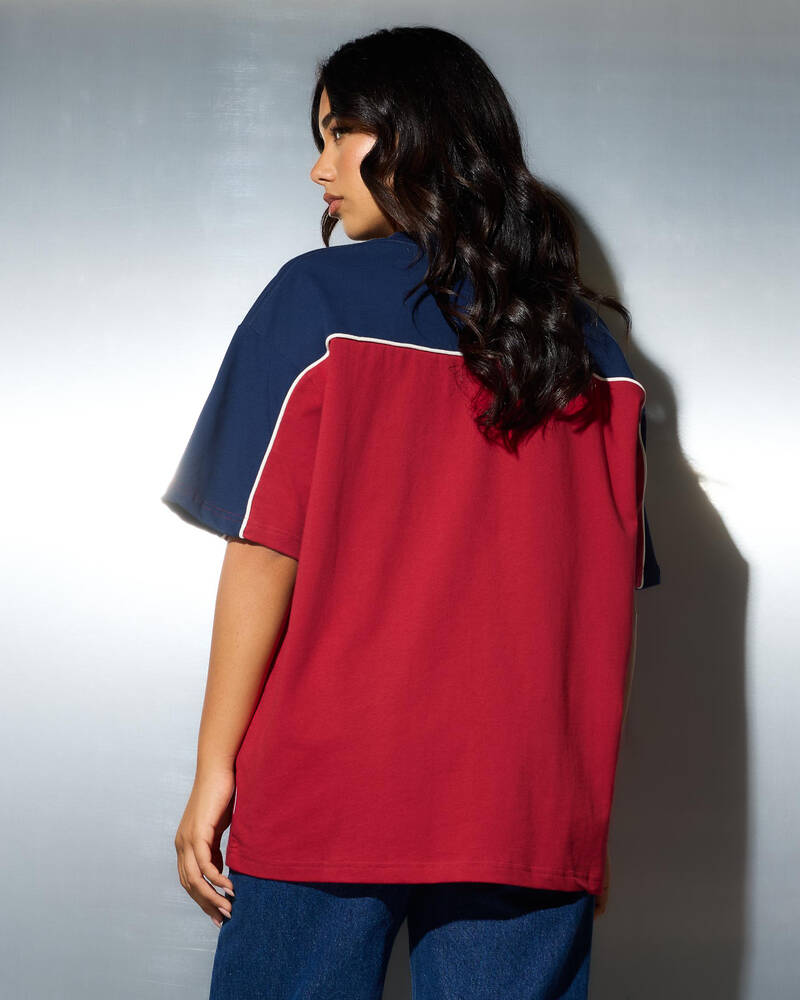 Rusty Archived OPS Oversized T-Shirt for Womens