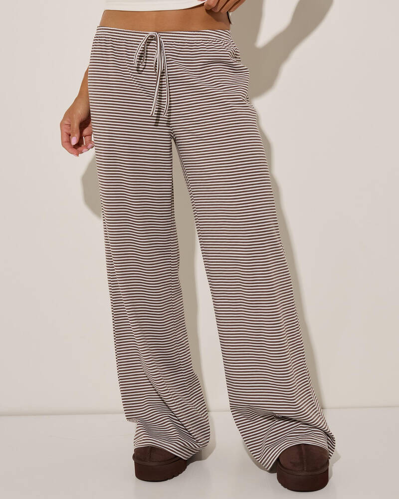 Malibu Lounge Serena Stripe Pyjama Pants for Womens
