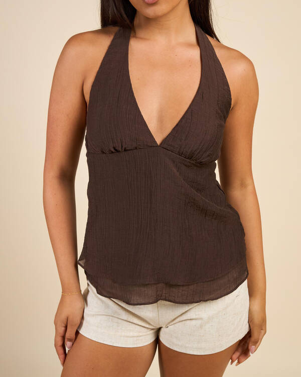 Ava And Ever Hadley Halter Top for Womens