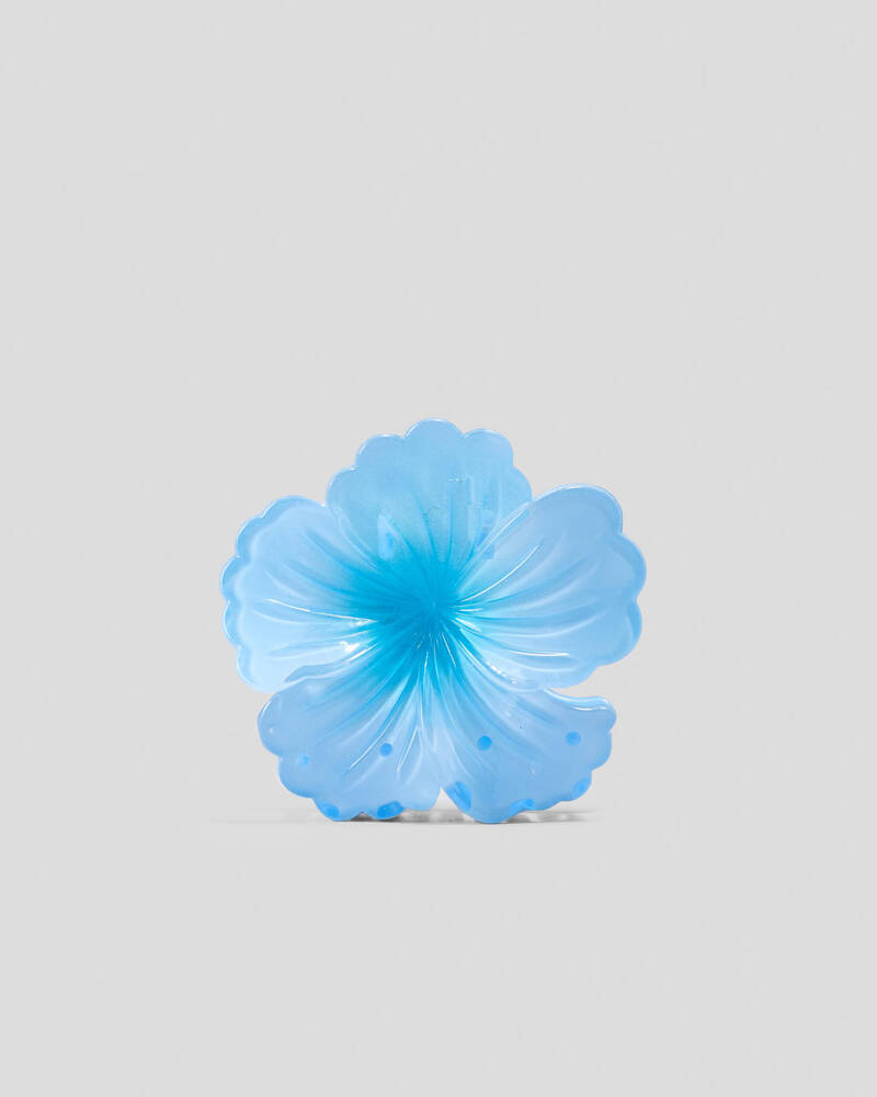 Karyn In LA Hibiscus Flower Hair Claw Clip for Womens