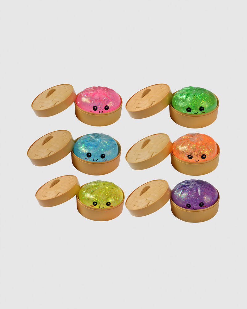 Get It Now Sugar Glitter Dumpling Squishy Fidget Toy for Unisex