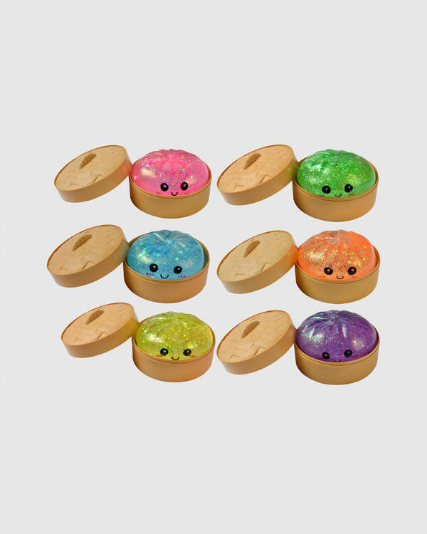 Get It Now Sugar Glitter Dumpling Squishy Fidget Toy for Unisex