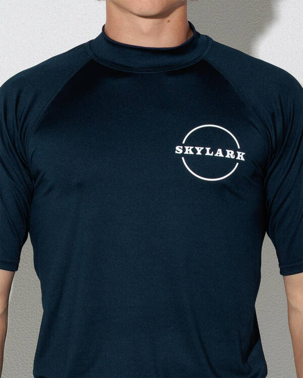 Skylark Submerge Short Sleeve Rash Vest for Mens