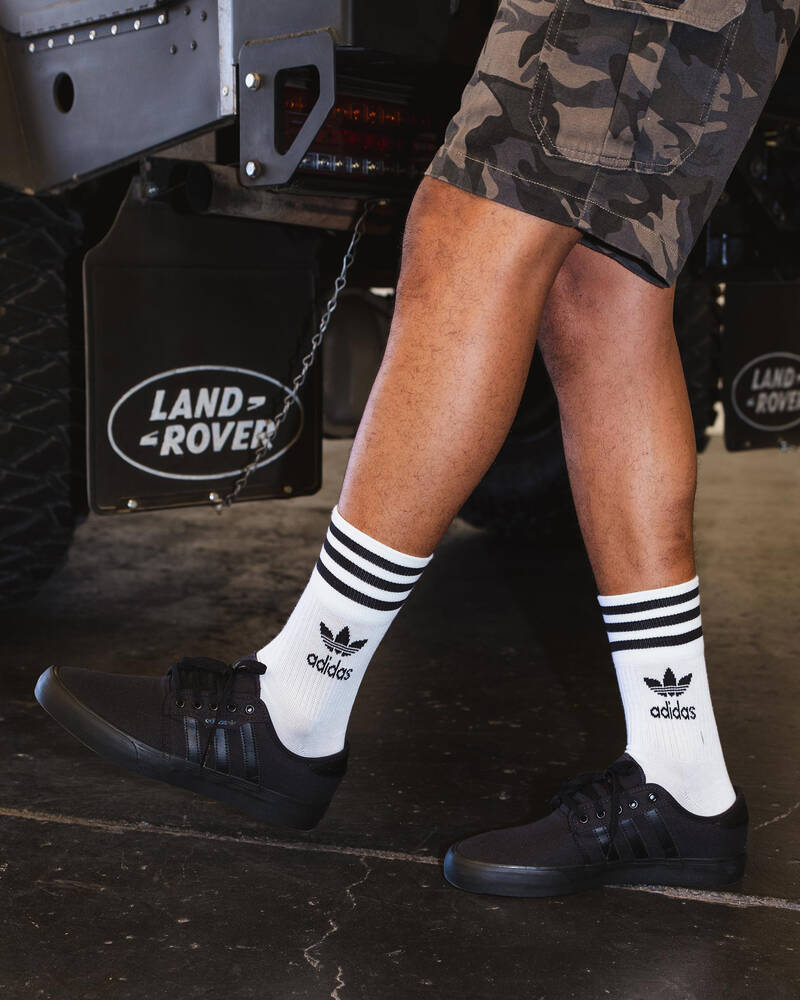 Adidas Mid Cut Crew Socks 3 Pack for Mens