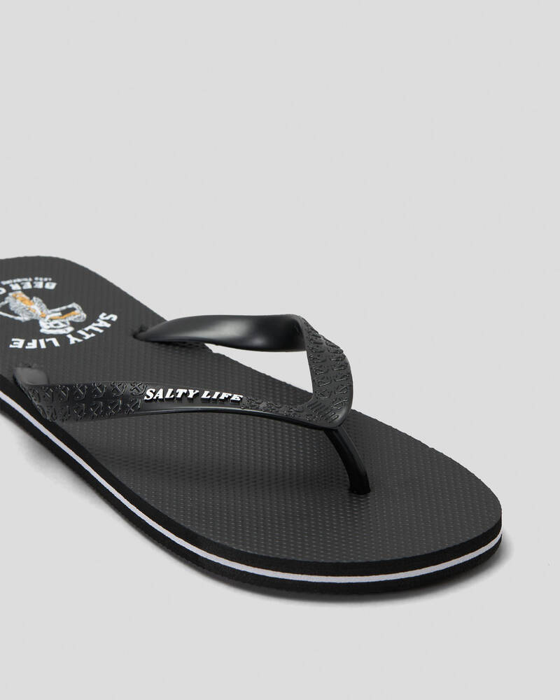 Salty Life Smashing Thongs for Mens