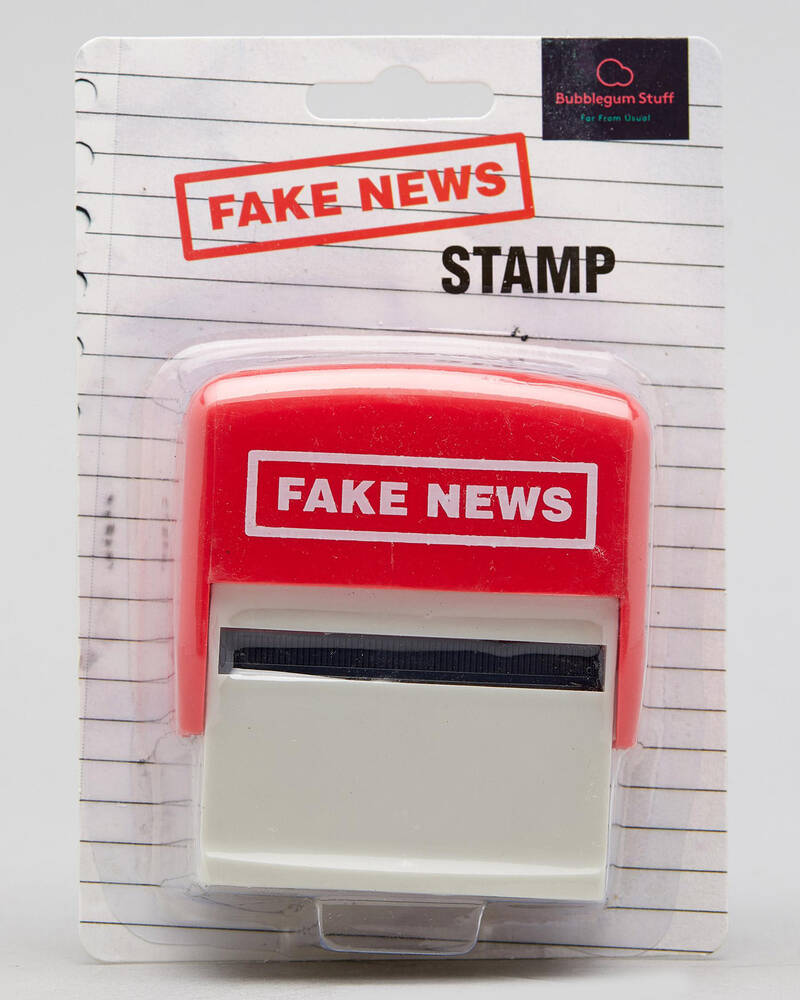 William Valentine Collection Fake News Stamp for Unisex