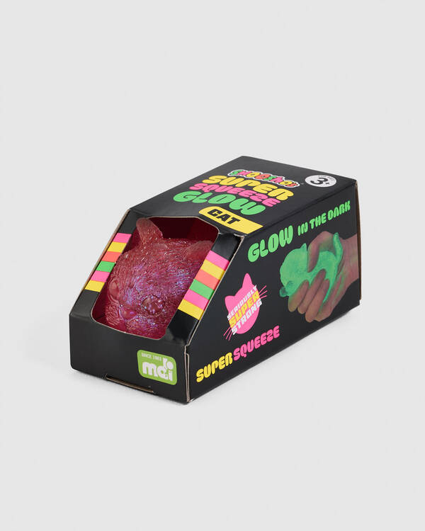 Smooshos Cat Glow In The Dark Squishy Fidget Toy for Unisex