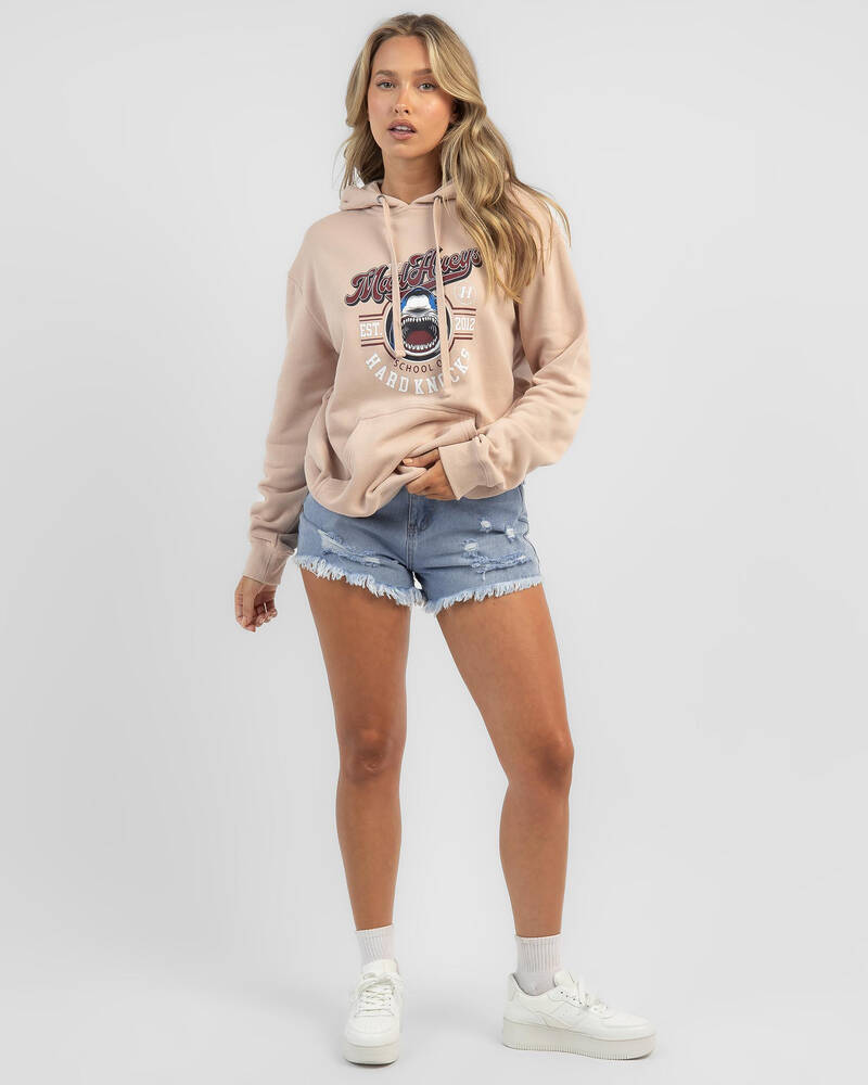The Mad Hueys School Of Hard Knocks Hoodie for Womens