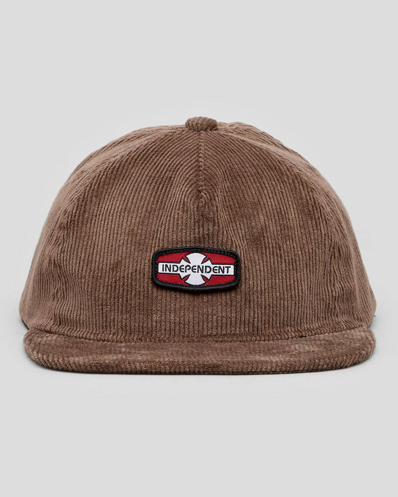 Independent Rigid Cord Snapback Cap for Mens