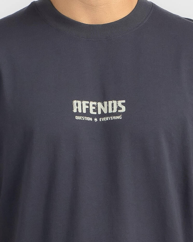 Afends Questions T-Shirt for Mens
