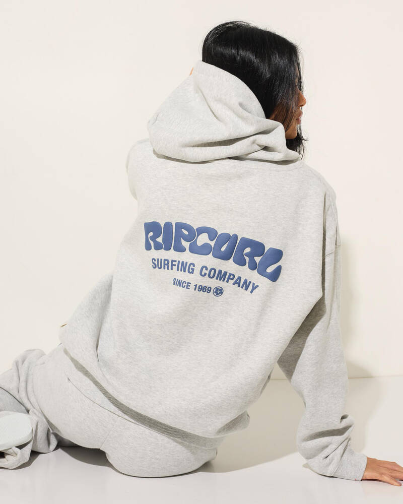 Rip Curl Surf Puff Heritage Hoodie for Womens