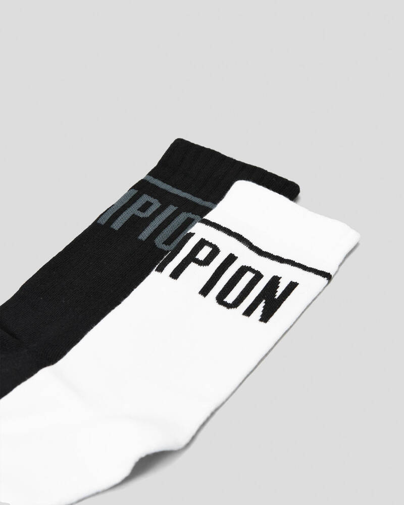 Champion Rochester Flex Crew Socks 2 Pack for Mens