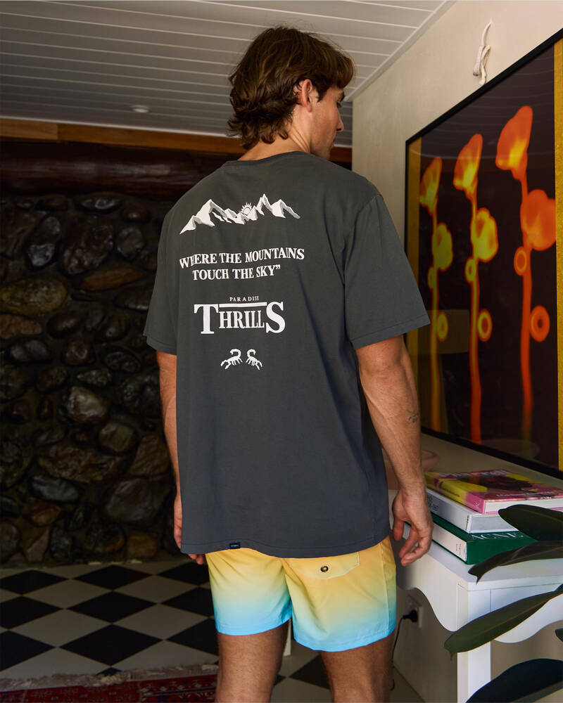 Thrills Touch The Sky Merch Fit T-Shirt for Mens