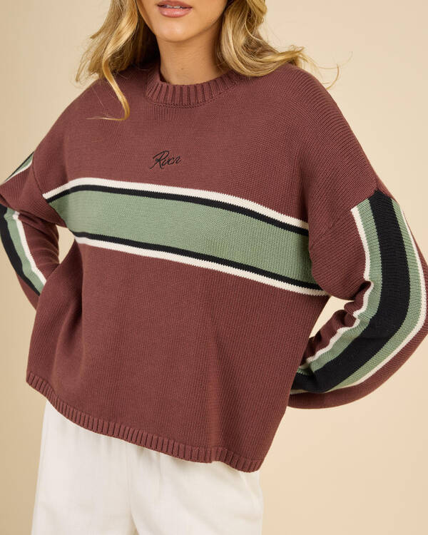 RVCA Ivy Stripe Sweater for Womens