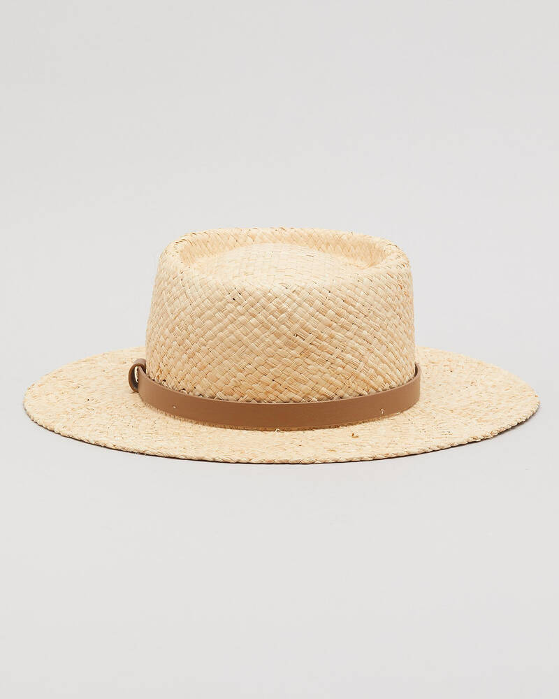 Mooloola Rose Boater Hat for Womens