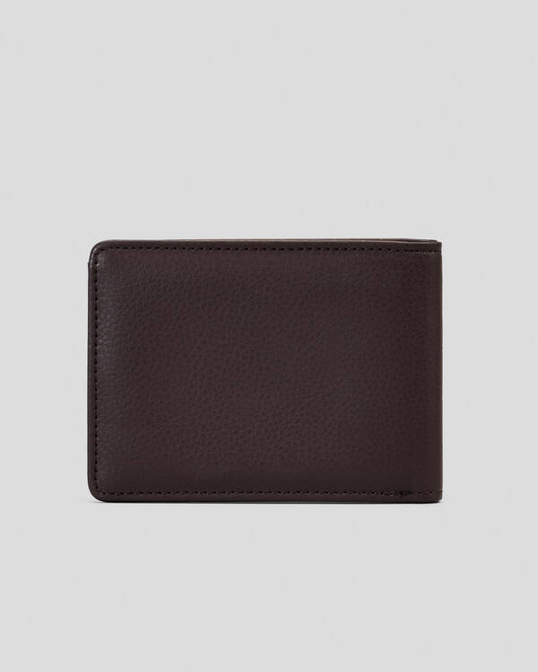 Hurley Icon PU Solid Wallet for Mens