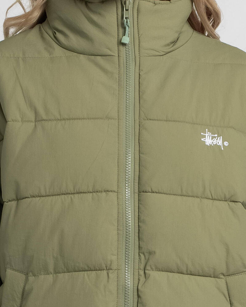 Stussy Forest Lightweight Puffa Jacket for Womens