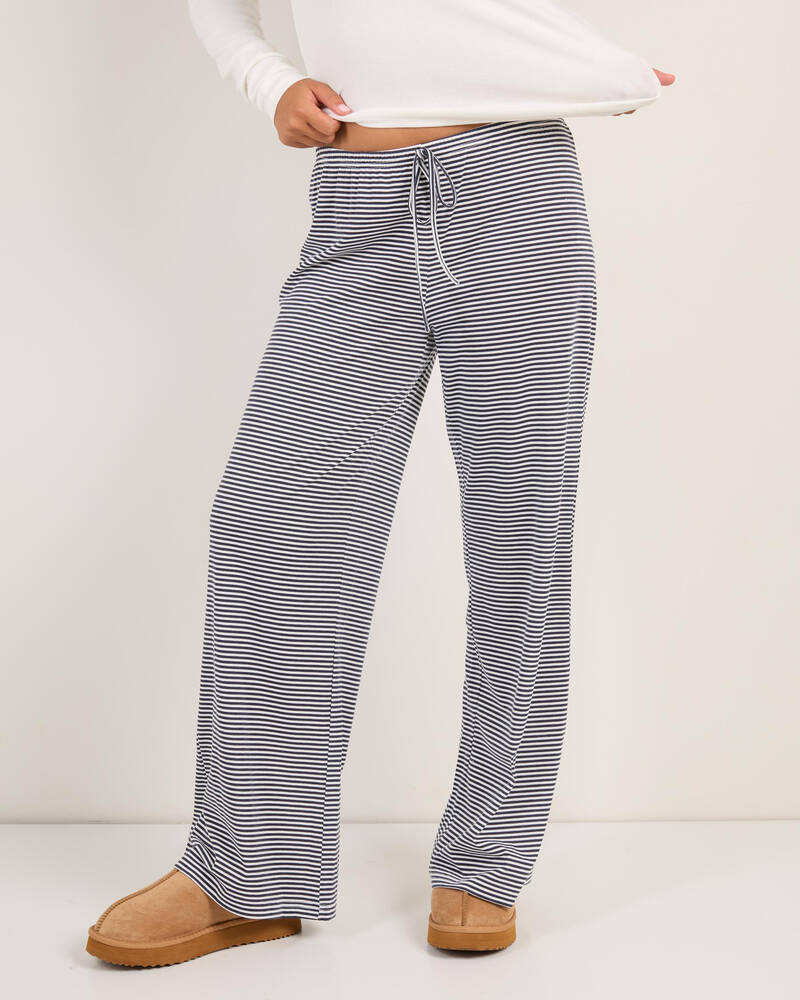 Malibu Lounge Serena Stripe Pyjama Pants for Womens