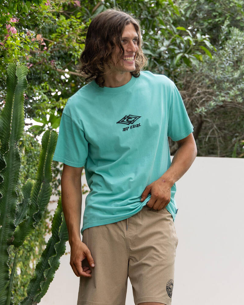 Rip Curl Double Up T-Shirt for Mens