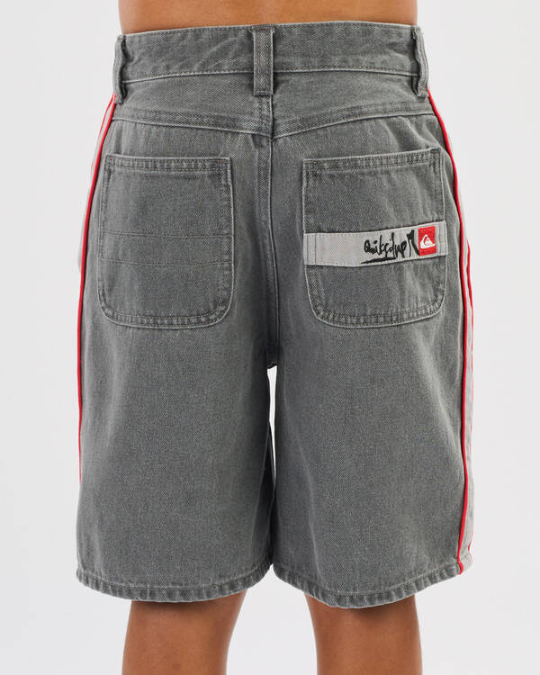 Quiksilver Boys' System Denim Shorts for Mens